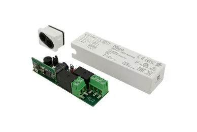 Nice TT1N control unit for pass through installations for one motor (built-in radio-controlled receiver)