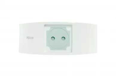 Nice Way WAX Table holder white plastic   Ice Blue rubber