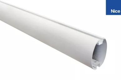 Nice XBA14 white paint-finished aluminium bar 4,15m