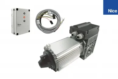 Nice Z70 ACTION TOT Set : Industrieantrieb NDCM1122 -70-24 EL15 3x400, 70 Nm, Steuergerät NDCC2000, Kabel 7m CA0175A00