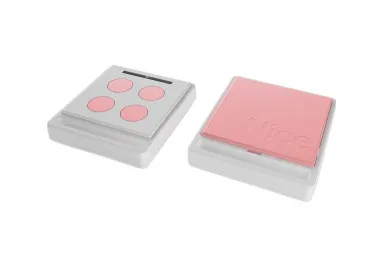 NiceHome ECCO5WP 4-channel white and light pink remote control