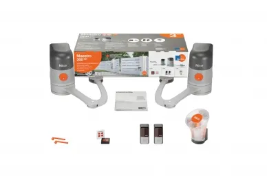 NiceHome MAESTRO200 Zestaw do bram dwuskrzydłowych do 4.4m