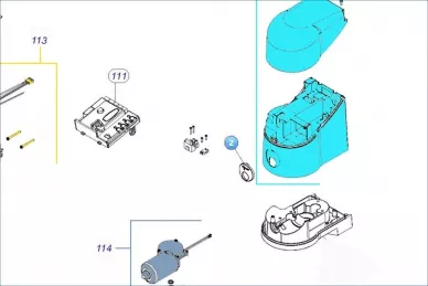 NiceHome PD0802B0000 MAESTRO release cover