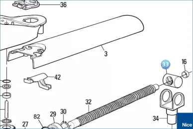 Nut WINGO L, WINGO5000, WINGO5024 (PMD0943R05.4610)