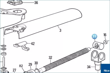 Nut WINGO4000, MB4005, MB4006 (PMD0944R04.4610)