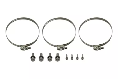 Obejmy, śruby mocujace: