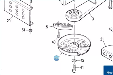 Osłona plast. ramienia prostego POP (ciemnoszara - RAL 7016) (PPD1044A.4540)