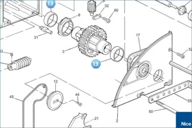 Output bushing SOON (PPD1287.4540)