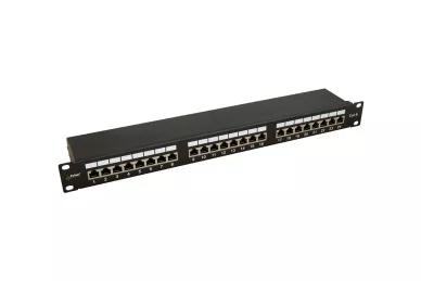 Patchpanel 19'' 24xFTP kat 6