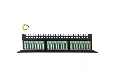 Patchpanel 19'' 24xFTP kat 6