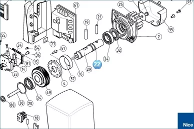 Pierścień segera D=25 ROBO/THOR/WIL/ROX (PMCSE25.4630)