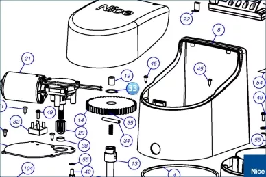 Pierścień zabezpieczający wałka pośredniego HOPP (PMCSE20.4630)