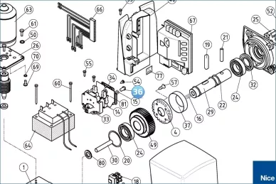 Pipek sprężyny krańcówek ROBUS/RUN (PPD0627.4540)