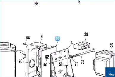 Płyta elektroniki ROBO1124 (ROA2)