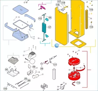 PMD2153R03.4610 LBAR enclosure door