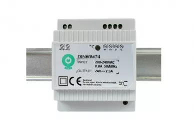 POS DIN60W24 Stromzufuhr DC 24V 2.5A (60W) für DIN-Schiene