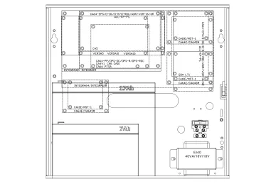 Possible arrangement of modules SATEL