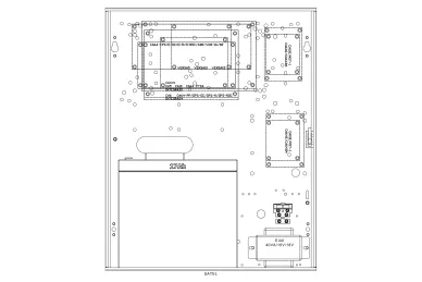 Possible arrangement of modules SATEL