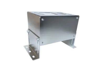 Presbet POD.3-ZN Galvanized mounting base, silver color