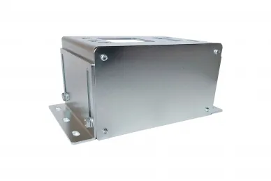 Presbet POD.3-ZN Galvanized mounting base, silver color