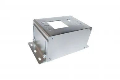Presbet POD.3-ZN Galvanized mounting base, silver color