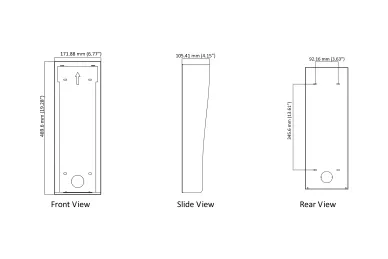 Protective Shield Hikvision DS-KAB10-D 
