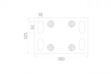 PSG 60.003 Laufwagen 80 Stahlrollen