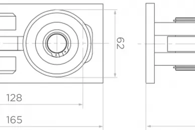 PSG 60.006 Carrello mobile 80 rotelle in acciaio