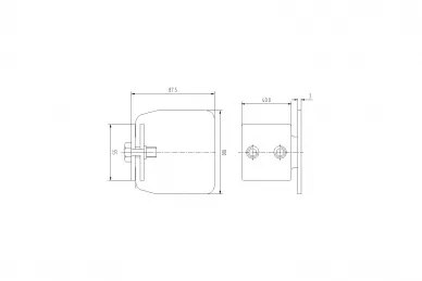 PSG 60.012.100 Zakonczenie profilu 100x89