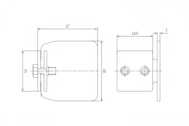 PSG 60.012.69 Profilabschluss 68x68