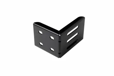 PSG 60.013.01.9005 End catcher bracket – 120X100 mm, black, RAL 9005