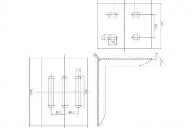 PSG 60.013.01 Halterung für Auffahrhalterung