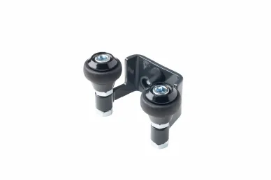 PSG 60.022.7016 Uchwyt do bram przesuwnych 40 mm - z rolkami gumowymi, antracytowy, ral 7016
