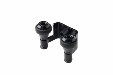 PSG 60.022.9005 Bracket for sliding gates 40 mm – with rubber rollers, black, RAL 9005