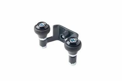 PSG 60.023.7016 Uchwyt do bram przesuwnych 60 mm – z rolkami gumowymi, antracytowy, ral 7016