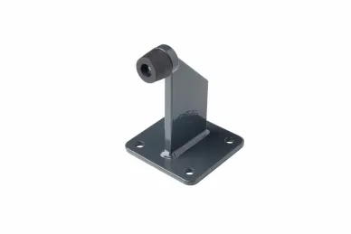 PSG 60.039.7016 External stop for a gate or wicket gate, screw-on, with a 100 x 100 mm plate, anthracite
