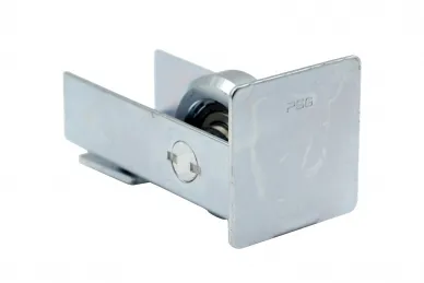 PSG 60.06P.80.01 Kit de roulettes 80 (6 roulettes, roulettes en nylon) pour portes coulissantes avec accessoires