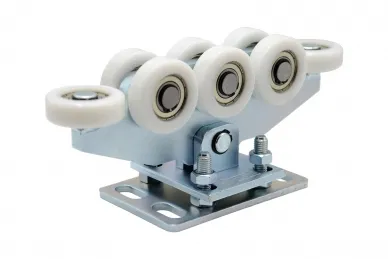 PSG 60.08P.80.01 Pacchetto carrelli 80 (8 rulli, rulli in nylon) per cancelli scorrevoli con accessori