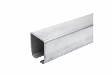 PSG 60.140.ZN Sliding gate rail, C-channel 140 x 140 x 6 - length 6000 mm, hot-dip galvanized