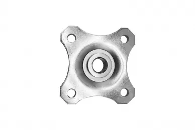 PSG 61.016.P Zierplatte 80x80x3 für verstellbares Scharnier M16, verzinkt