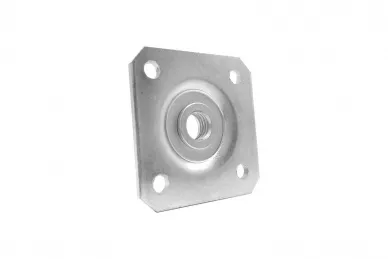 PSG 61.019.P Plater 100x100x4 pod zawias regulowany m20, ocynk (100)
