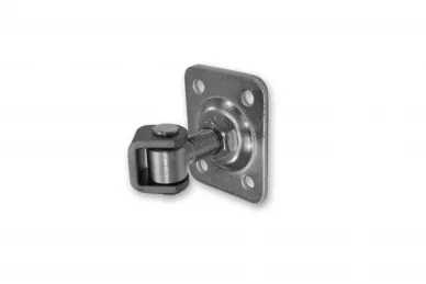 PSG 61.061.02 Adjustable hinge with rectangular plate M16 75x55x3 mm
