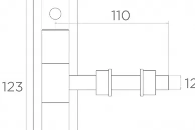 PSG 61.067 Zawias regulowany m12 (50)
