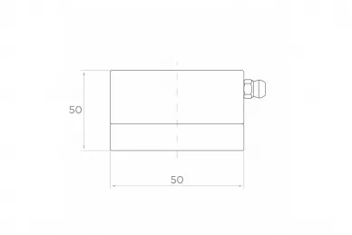 PSG 61.071.50 Zawias do bramy dolny fi 50 (50)