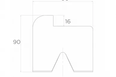 PSG 61.090 Stoper do bramy  fi 90/h90 (15)