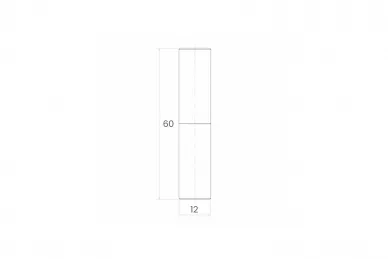 PSG 61.112 Zawias toczony fi 12x60 mm (500)