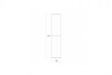 PSG 61.116.01 Charnière roulée 16x66 mm avec bille