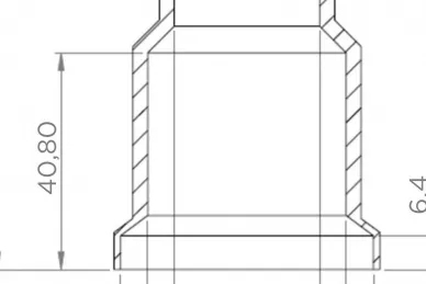 PSG 62.426 Okrągły kołpak ochronny na śrubę m24x80 (20)