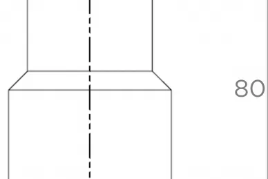 PSG 62.426 Okrągły kołpak ochronny na śrubę m24x80 (20)