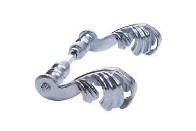 PSG 63.007 Door handle H135XL90 set, galvanized.